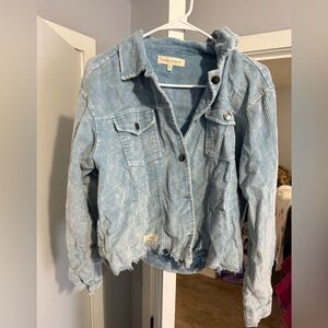 Simply southern jacket. Corduroy material